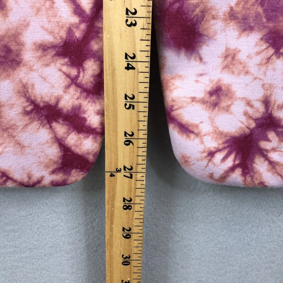 LOGO by Lori Goldstein Blazer Women Small Pink Tie-Dye Ponte Knit Office Modern - Image 4 of 4