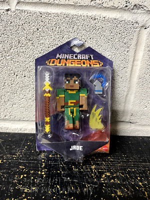 Minecraft Dungeons Articulated Action Figure JADE 3.25'' GTT60 NEW DAMAGED BOX