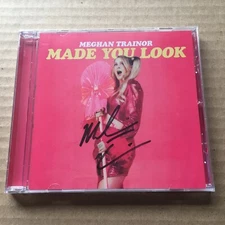 Meghan Trainor Made You Look CD Limited Edition Single Hand Signed Insert Auto