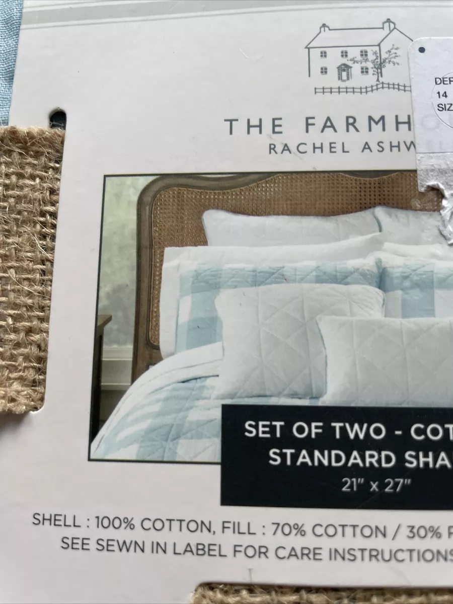 White quilted cheap pillow shams