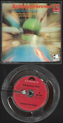 4 Spur Tonband Reel to Reel : Orchester Pete Danby - Schlagerrennen '70