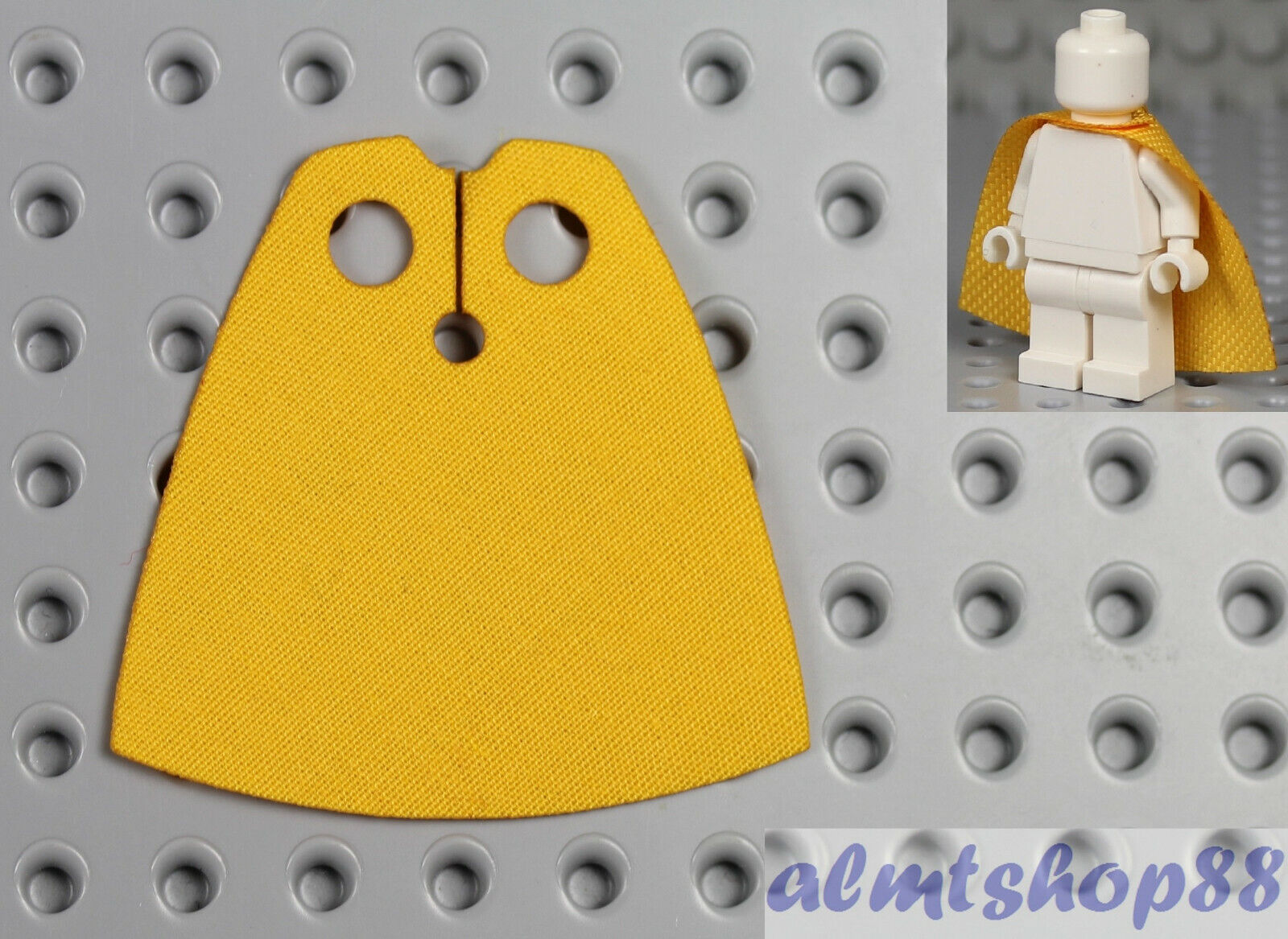 Cloth Cape For LEGO Minifigures - PICK YOUR COLORS - Fabric Robe Cloak Star Wars