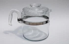 Vintage PYREX 6 Cup Coffee Pot  With  Lid Only Flameware Percolator Vintage 7754