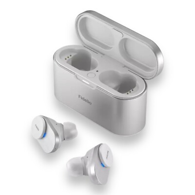PHILIPS Fidelio ワイヤレスイヤフォンセット Amazon.com: Philips Fidelio T1 True Wireless Headphones with