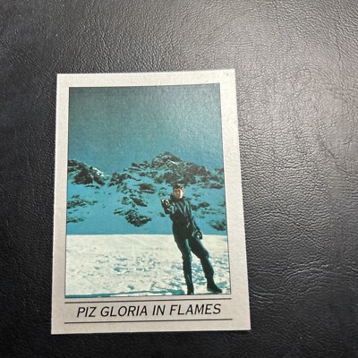 Cns James Bond 007 1993 Eclipse #49 George Lazenby Piz Gloria In Flames