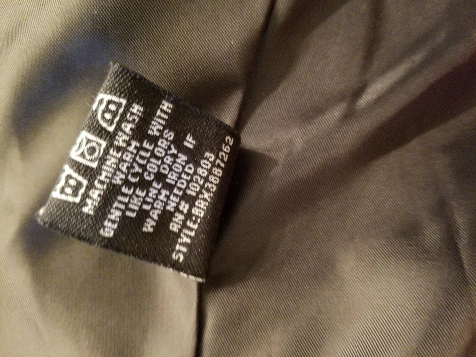 Abrigo Chaqueta Mujer Briggs New York Talla 16W Rosa Negro Púrpura Foto 4 de 4