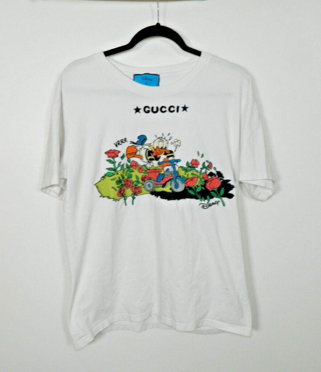 Gucci x DISNEY T-Shirt Large White Limited Edition Garden Gucci x DISNEY T-Shirt Large White Limited Edition Garden