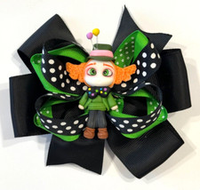 Beautiful Willy Wonka Inspired hair bow for girls.