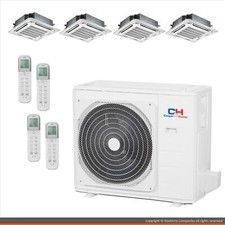 Cooper & Hunter Mini Split Ac Heat Pump Multi 4 Zone 9000 9000 18000 18000 Btu