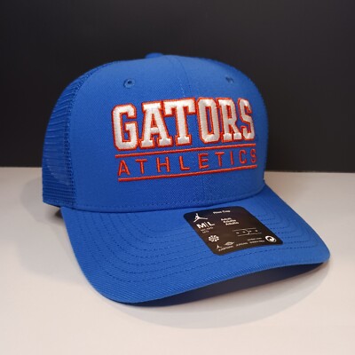 Nike Air Jordan Florida Gators Hat Cap Mens Adjustable Snapback Rise Cap Blue