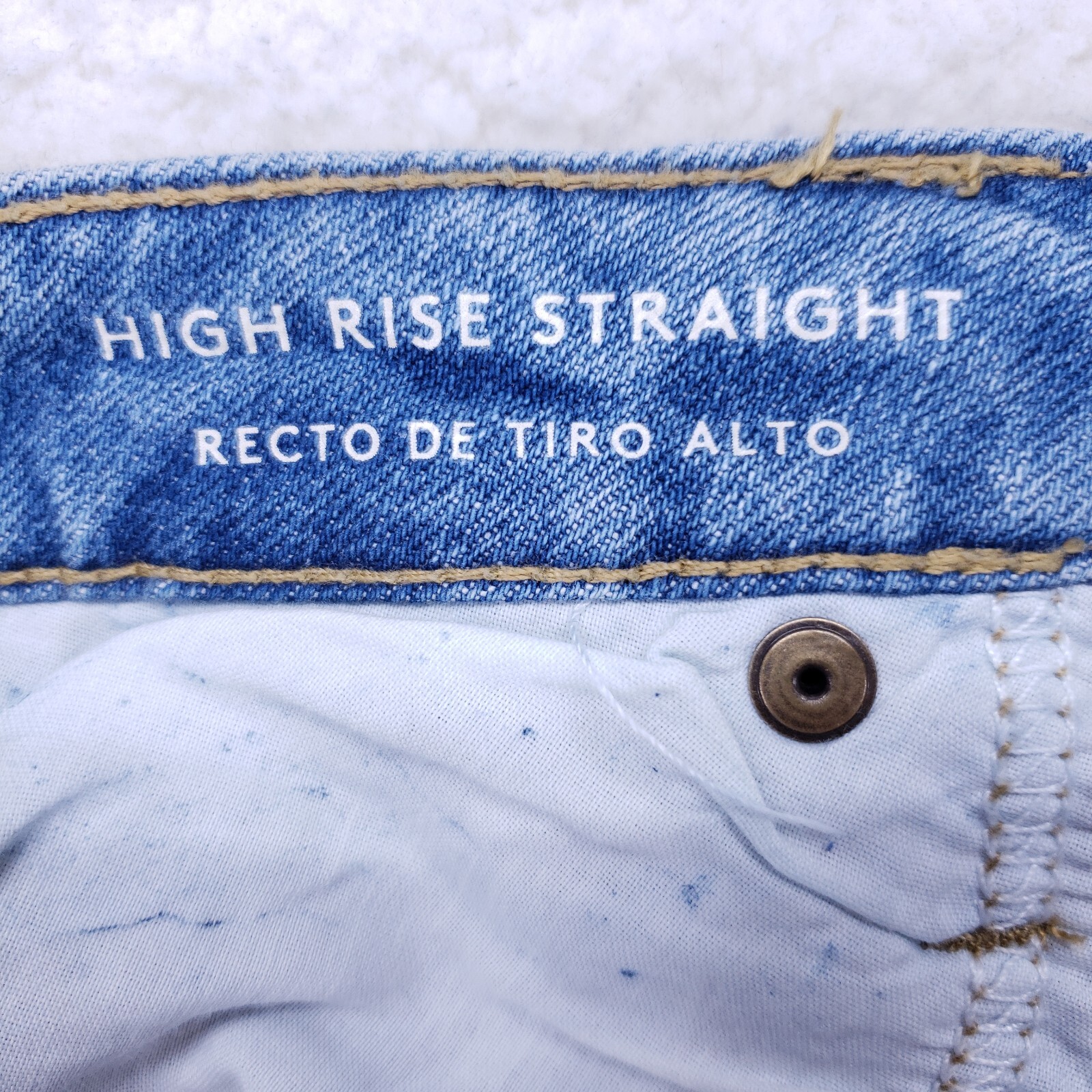 Universal Thread Destroyed Straight Raw Hem Jeans… - image 8