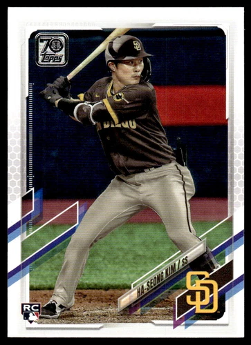 2021 Topps Series 2 #398 Ha-Seong Kim RC   San Diego Padres