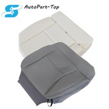 Driver Bottom Foam Cushion Seat Cover For 2004 2005 2006-2008 Ford F-150 Gray