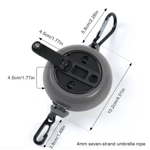 29.5 /33Ft Gear Hoist Retractable Rope for Quick and Safe Retrieval For Hunting - Picture 11 of 26