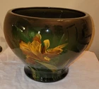 BEAUTIFUL WELLER POTTERY LOUWELSA JARDINIERE Iris Giant Vase Planter Large