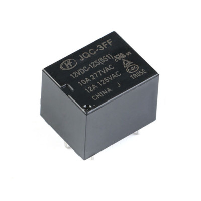 Hongfa Relays 10 A 5 Pin HF3FF-JQC-3FF- 005 012 024-1ZS 5V 12 V - Foto 10