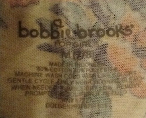 Bobbie Brooks Romper Sz 7/8 Girl Floral Yellow Multicolor Sleeveless One Piece - Picture 5 of 5