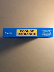 Advanced D&D: Pool of Radiance NES Complete in Box CIB very clean all inserts 