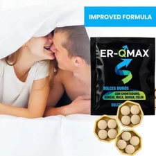 ERQ Max 12 Pills For Men Stamina Strength Power Bull Like Bed Sex Powers