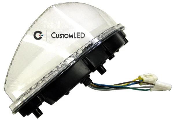 Raider Blaster-X интегрированный задний фонарь программируемый ультраяркий Yamaha прозрачный - Изображение 4 из 4