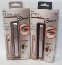 FINISHING TOUCH FLAWLESS BROWS REMOVES HAIR INSTANTLY & PAIN FREE BOXED (LOT 2)
