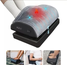 Foot Rest Under Desk at Work, Heated Under Desk Foot Stool - Snailax