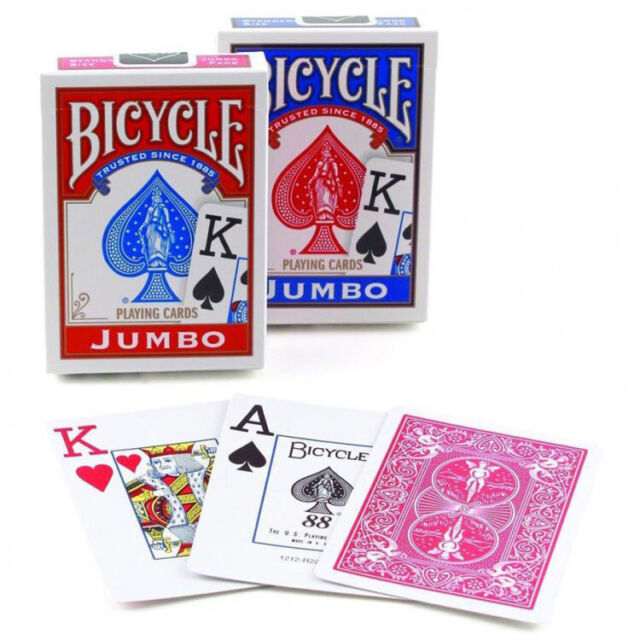 JKR1004560 Bicycle Playing Cards: Jumbo Index