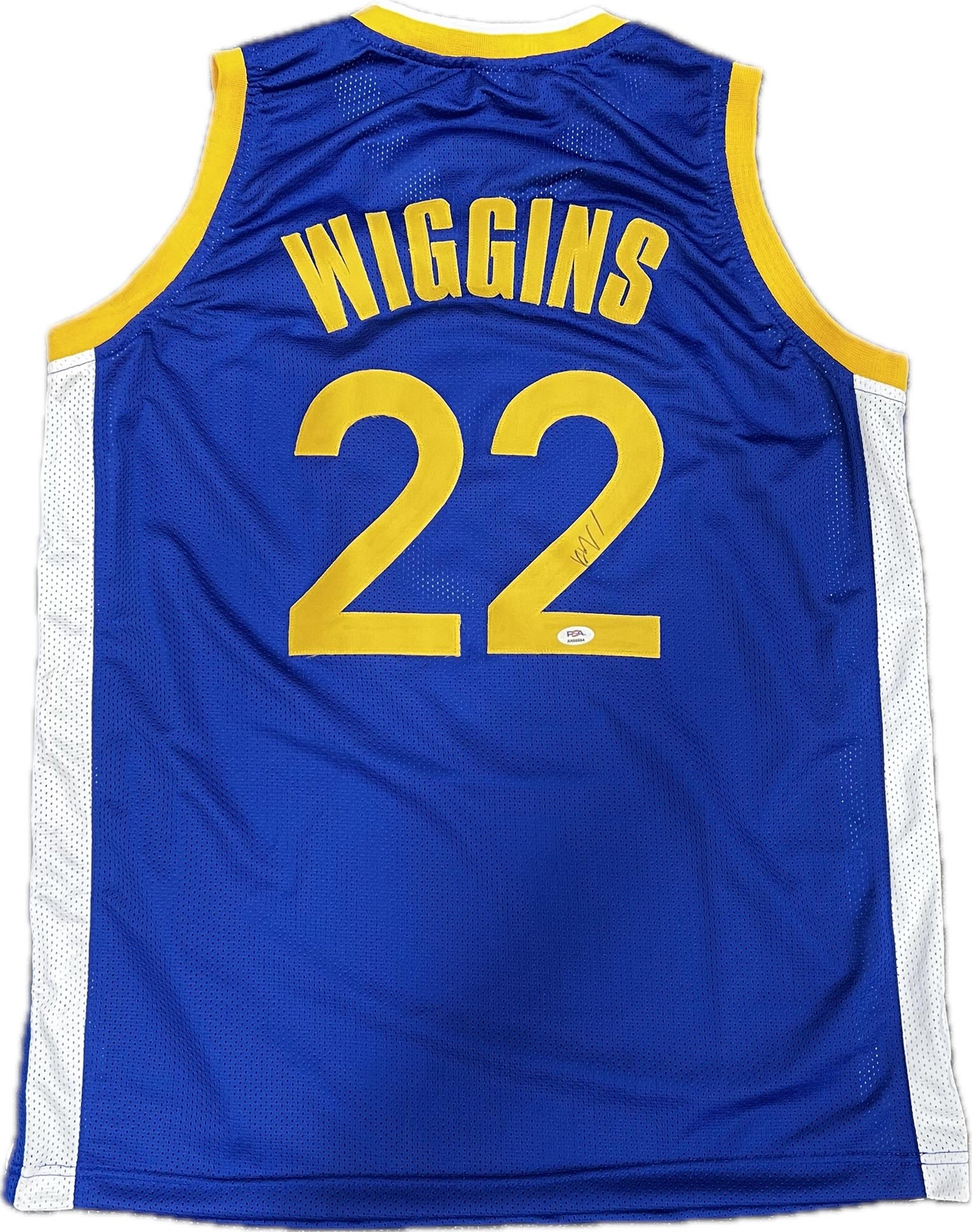 Andrew Wiggins signed jersey PSA/DNA Golden State Warriors Autographed 
