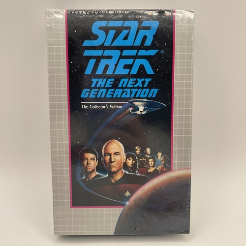 Star Trek Next Generation VHS Clues And First Contact -New
