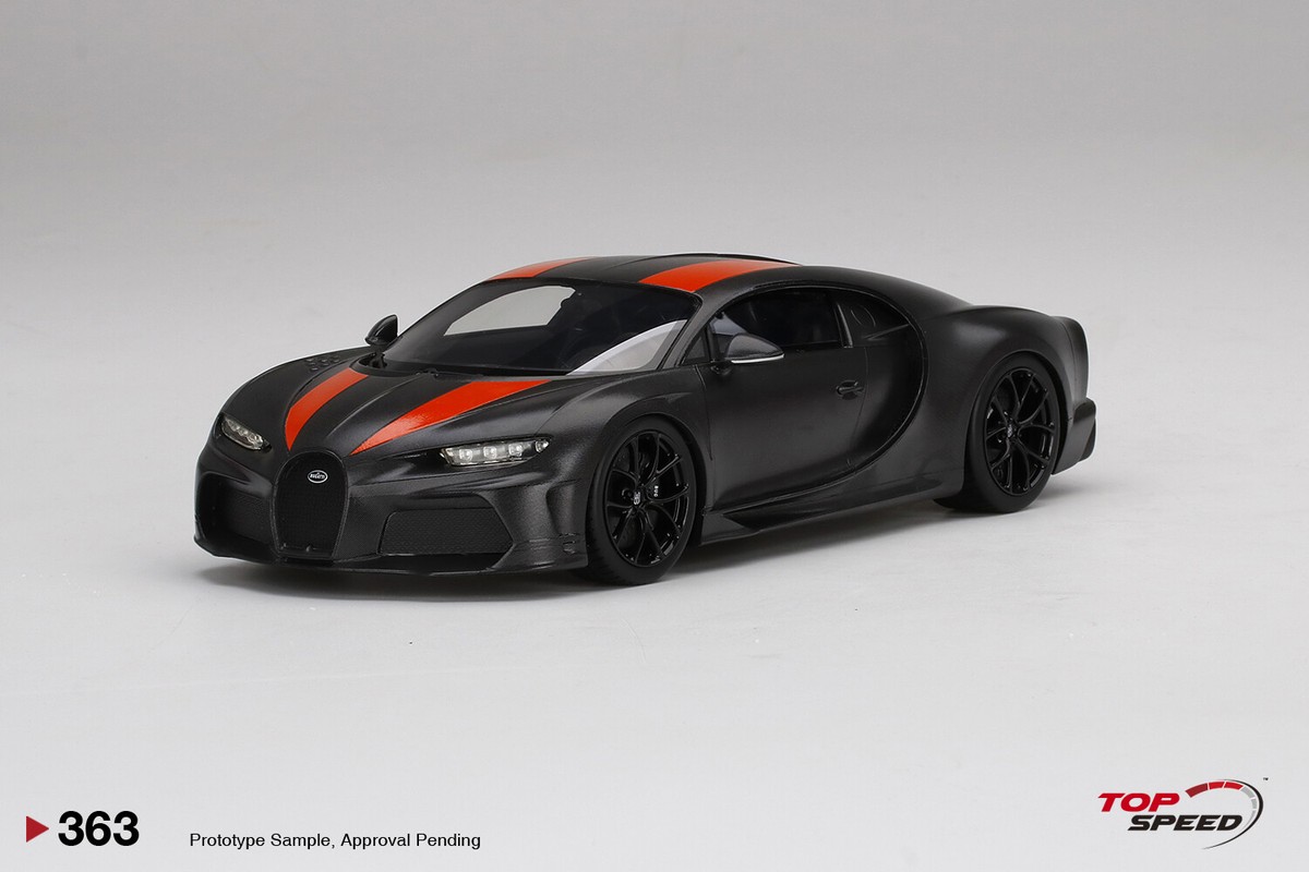 1/18 TSM Bugatti Super Sport 300+ World Record 304.773 mph TS0363
