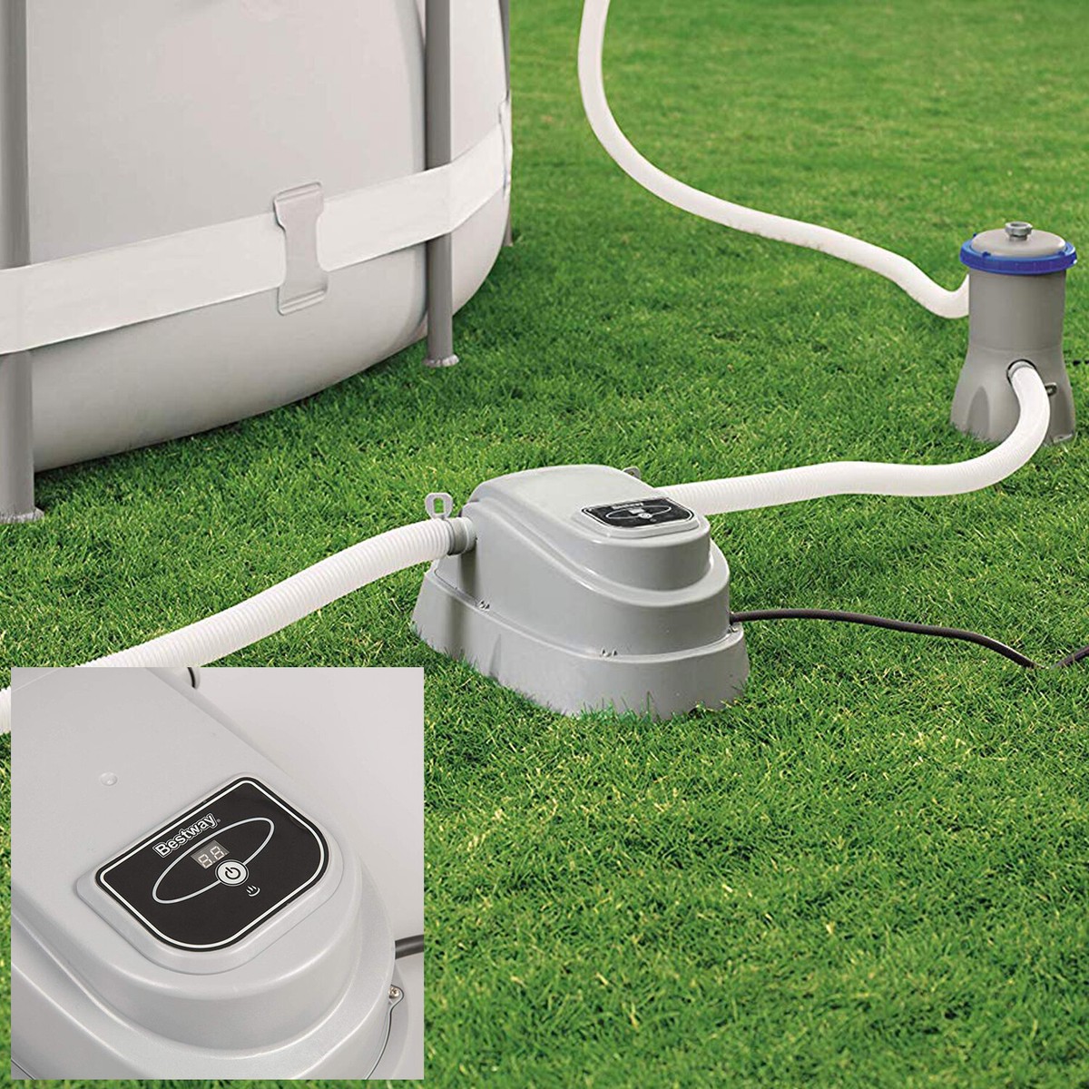 Bestway Flowclear Swimming Pool Heater Paddling Pool Hot Tub