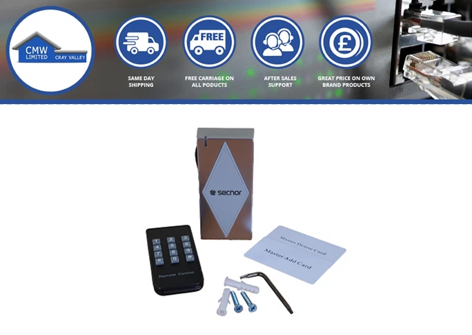 Door Access Control Card Reader Security VR Metal Standalone Door Card Reader - Image 2 of 4