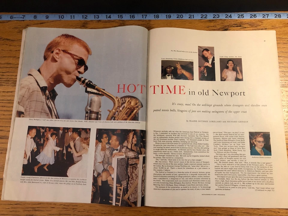 Collier's Magazine - July 20, 1956 - Mickey Mantle NY Yankees - Agatha Christie - Image 4 of 4