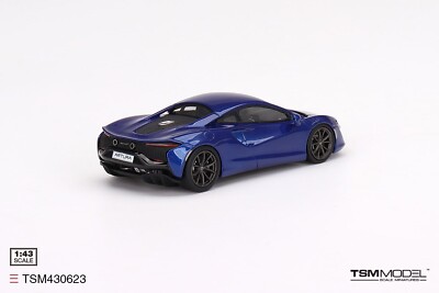 【美品】 TSM McLaren Artura 1/43 グレー 1/43 TSM McLaren Artura Spider (Tanzanite Blue) Car Model