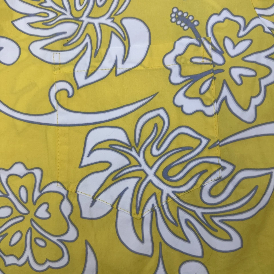 Camisa Hawaiana De Colección Aloha Republic Hombres XL Colorida Estampado Floral Mangas Cortas Foto 4 de 4