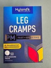 6 PACK Hyland's Leg Cramps PM NightTime Cramp Relief, 50 Tablets each