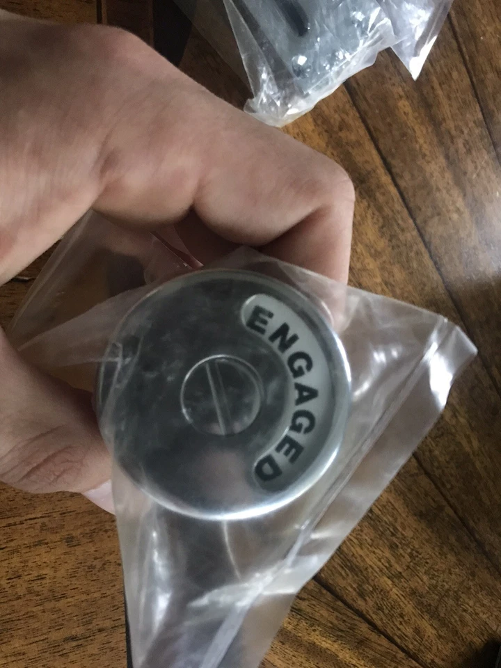 Perno indicador cromado Samuel Heath Foto 3 de 4