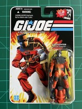 Gi Joe 25th Anniversary Barbecue  Firefighter  Carded Figure