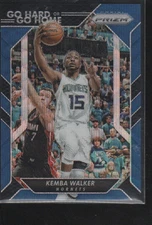 KEMBA WALKER   2016-17 PANINI PRIZM GO HARD GO HOME  BLUE PRIZMS CARD #13  /99