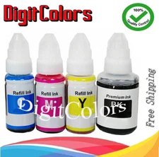  Refill Ink bottles for Canon Mega tank G1200 G2200 G3200 G4210 G4200 4 pk