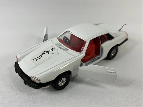 Vintage Corgi The Saint Jaguar XJS 5 1/4" long used Great Britain