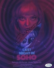 Edgar Wright Last Night in Soho Autographed Signed 8x10 Photo ACOA