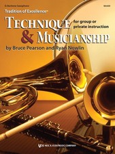 W64XR - Tradition of Excellence Technique  Musicianship - Eb Baritone Saxophone