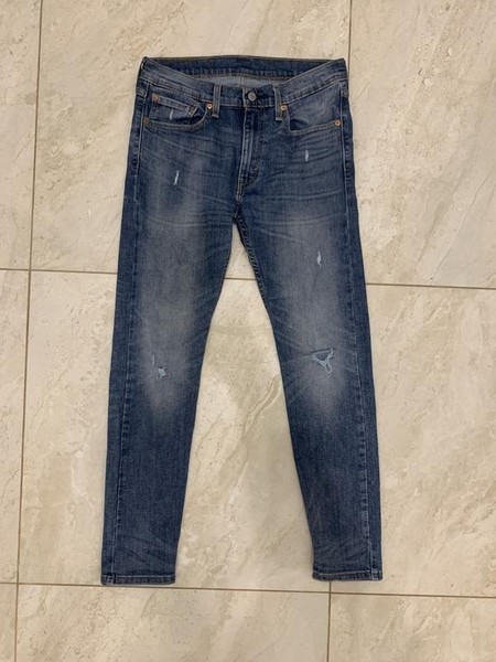 Men Levi's Jeans Navy Denim 31
