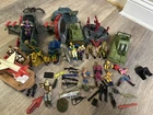 G.I. JOE LOT mixed figures, Vehicles, Weapons For Repair