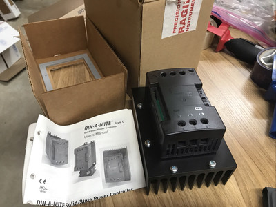 WATLOW DIN-A-MITE. DC2T-60C0-0000. Solid State Power Control. Amperage. 46 Amps 