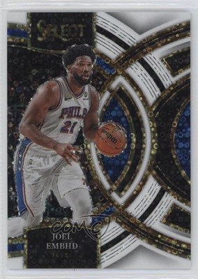 2023-24 Panini Select Premier Level White Disco Prizm 5/75 Joel Embiid #197 1b7p