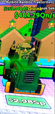 Level 125 484QN Hacker Bulbito Bandito Traktorito Escape Tsunami Brainrot