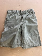 Childrens Carhartt Denim Cargo Shorts YYB030 Size 14 Regular