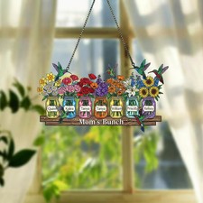 Personalized Mothers Day Acrylic Suncatcher Gift